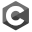 C programming language logo